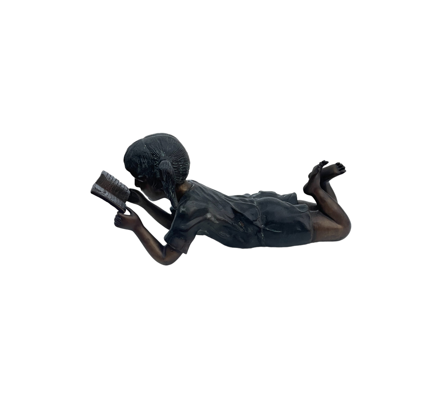 Girl Reading - Bronze