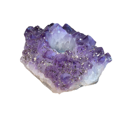 Amethyst - Candlestick