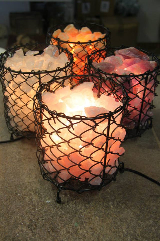 Basket lamp