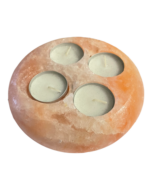 Saltkristals kertastjaki