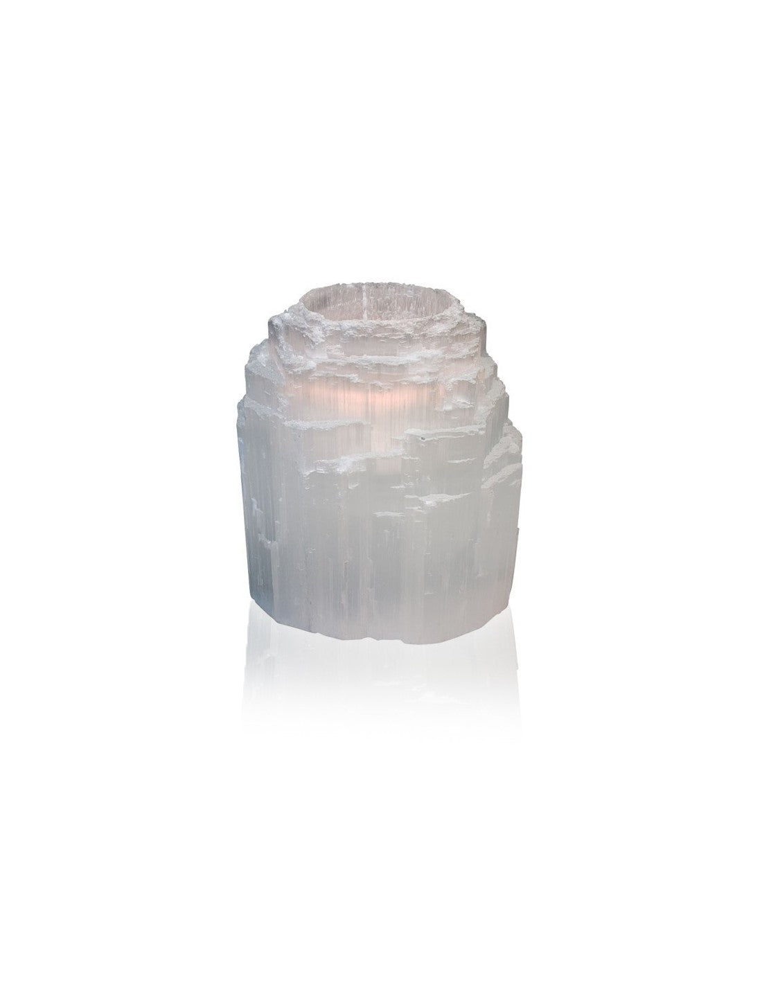 Selenite Candlestick