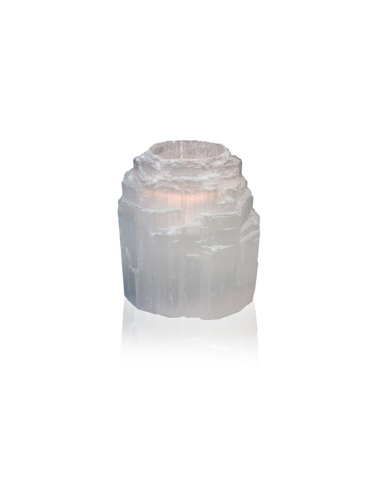 Selenite Candlestick