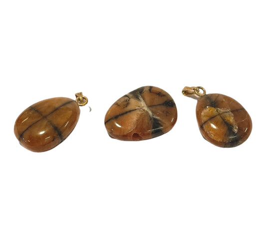 Cross stone - necklace