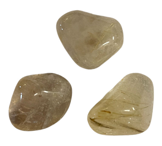 Rutile quartz - polished