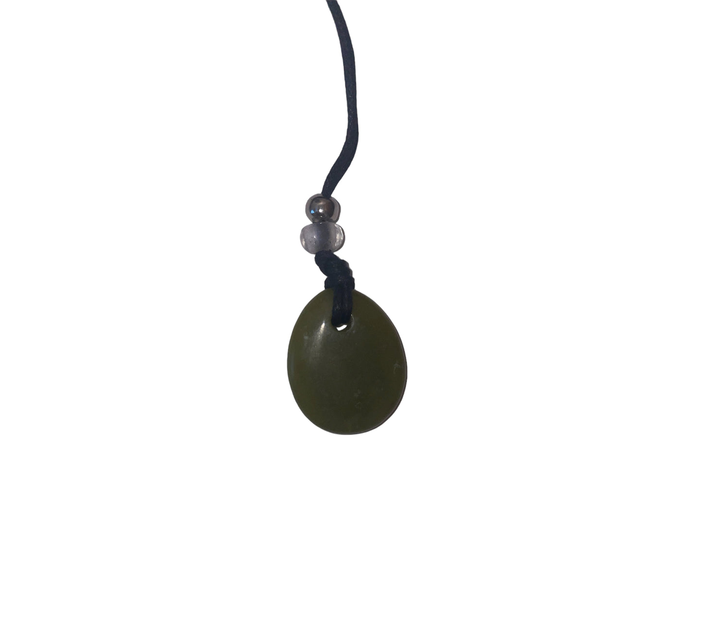 Necklace with a string of various stones