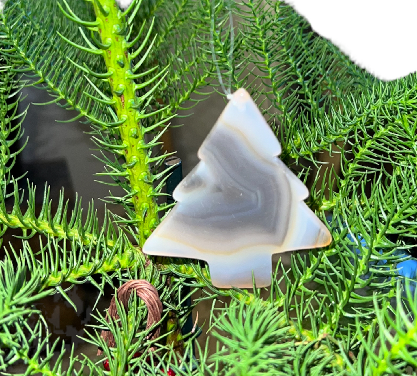Christmas ornament - Agate