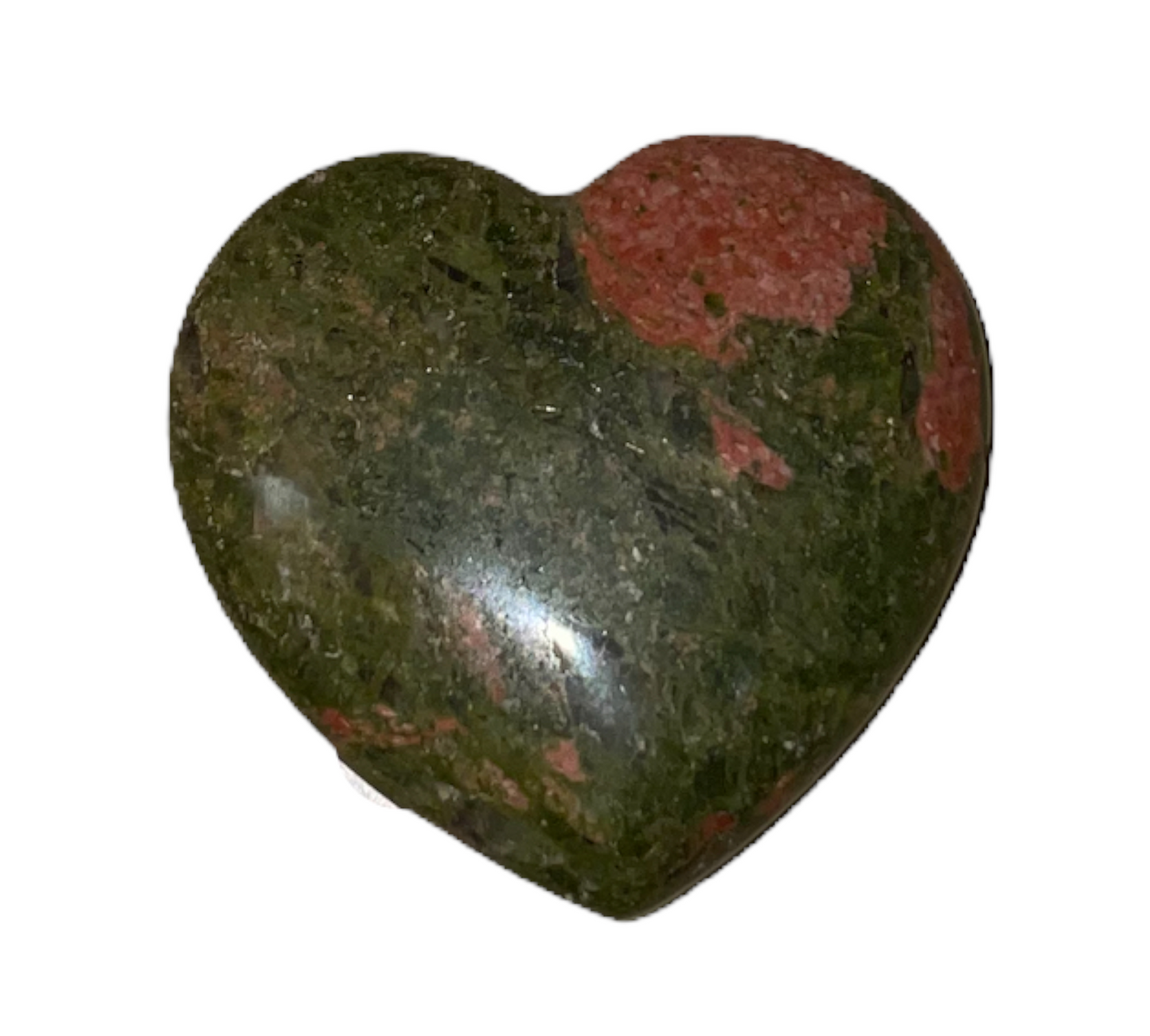 A heart made of different stones
