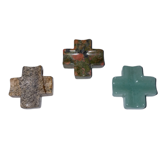 Parallel cross - necklace