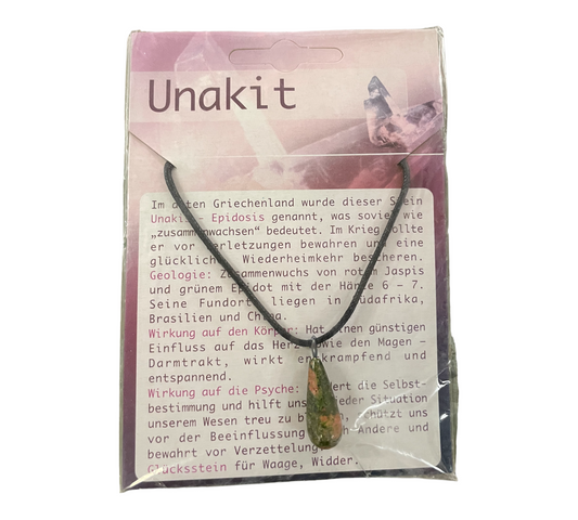 Stone tear - necklace