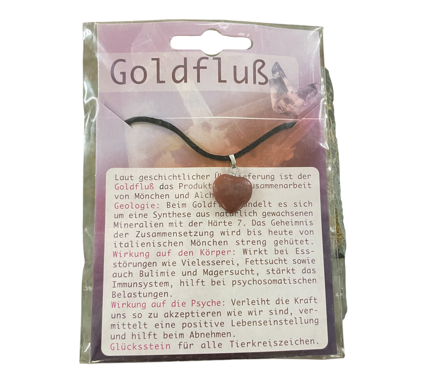 Stone heart - necklace