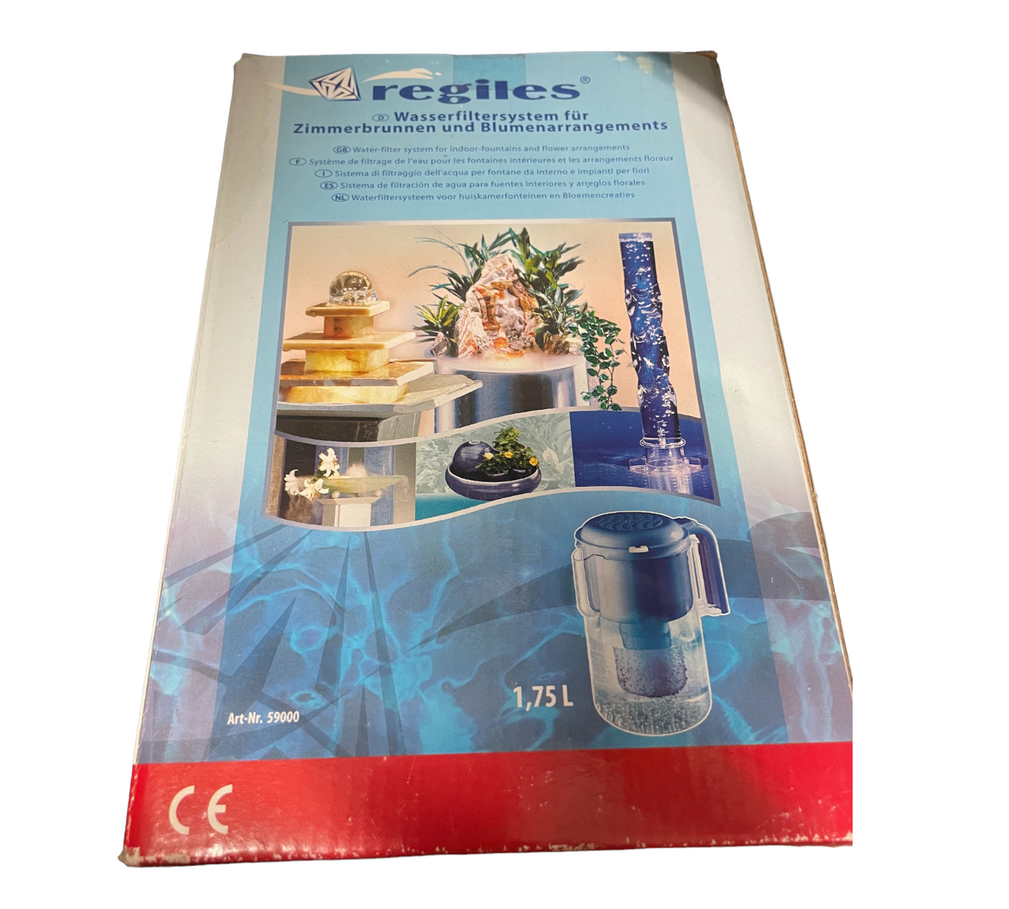 Regiles - Water filter for indoor fountains and flower bouquets