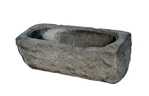 Sandblásið blómaker