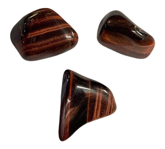 Red Tiger's eye - polished
