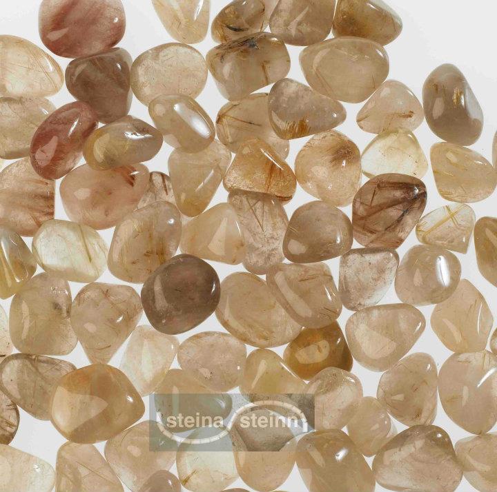 Rutile quartz - polished