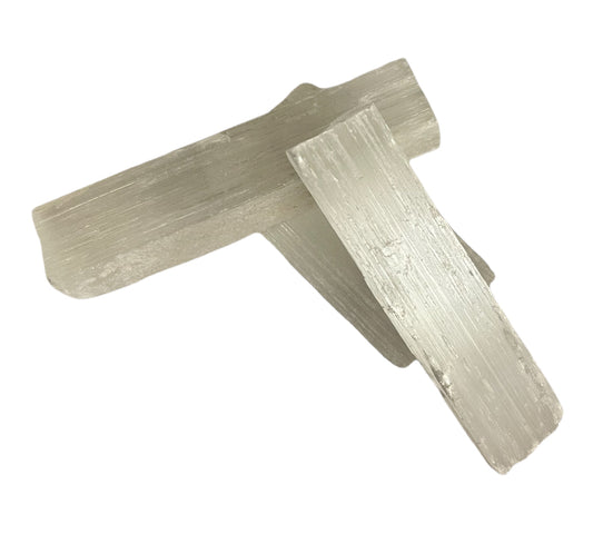 Selenite - stöng - nokkrar stærðir