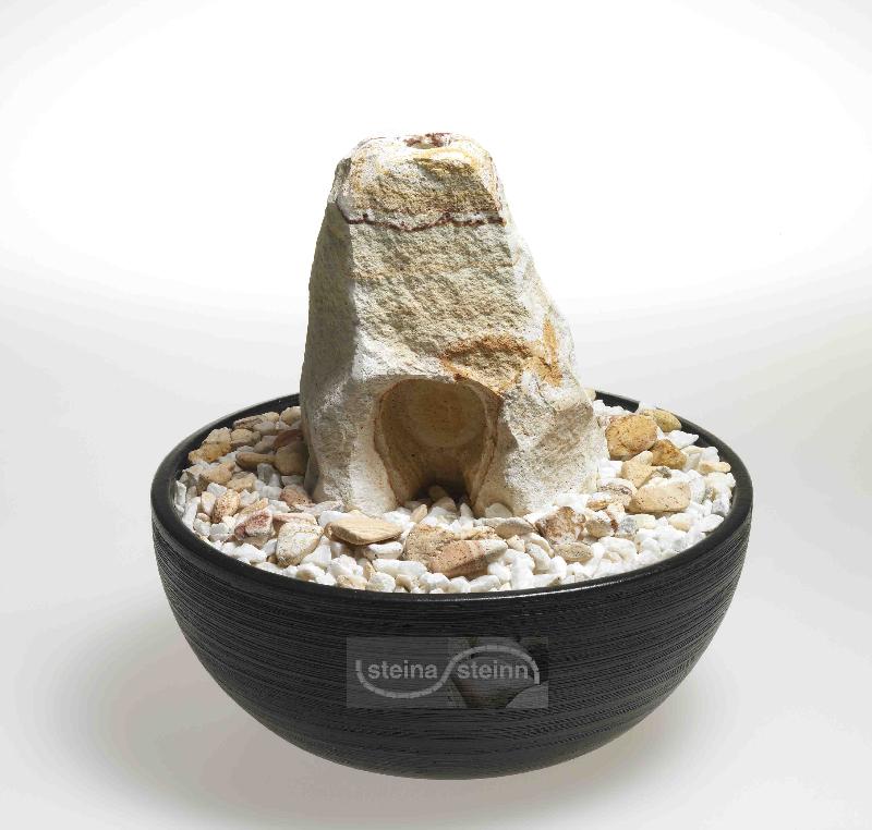 Rainbow stone fountain