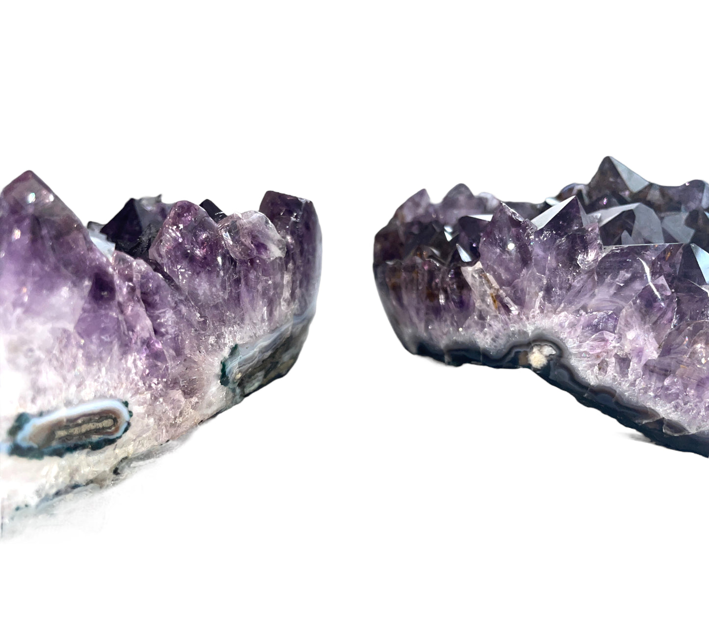 Amethyst - heart shape