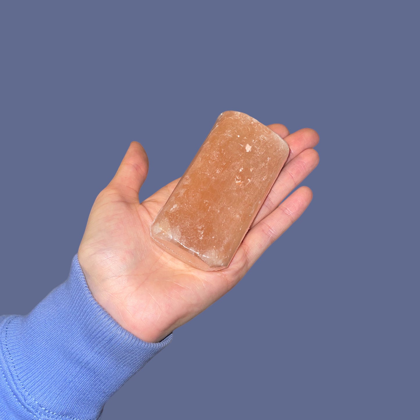 Saltkristals baðsápa